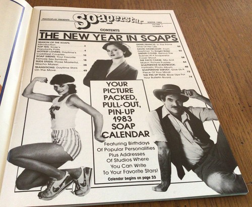 PHOTOPLAY SOAPERSTARS Daytime TV Soap Opera Stars Winter 1982 Excellent - Picture 2 of 12