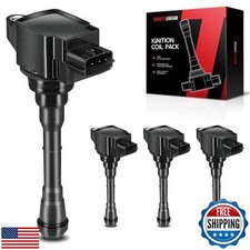 Torchbeam 4 Packs Ignition Coil UF659 Fit for Nissan Juke 2011-2017 1.6L L4 R