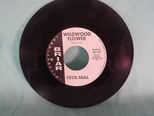 Cecil Null / Wildwood Flower & Rusty Adams / Angels From The Opry, Briar 45-153