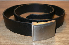 Vintage Men's COACH Pebble Leather Belt Handmade in U.S. Buckle Made in Italy