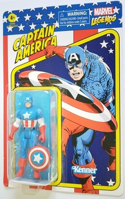 Marvel Legends 3,75'' Serie Retro Captain America Actionfigur