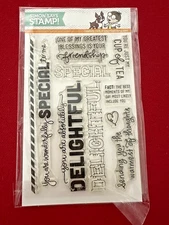 Simon Says Stamps ABSOLUTELY DELIGHTFUL stamp set