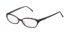 NEW VERA WANG V102 EYEGLASSES WOMENS 51-16-135 PURPLE PLASTIC HT FULL-RIM CAT