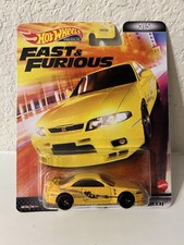 Hot Wheels Nissan Skyline Gt-r (bcnr33) 2001 Fast & Furious 1:64 HCP26