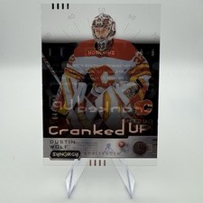 2023-24 Upper Deck Synergy Cranked Up /849 Dustin Wolf #CR-DW Flames
