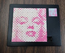 Vintage Marilyn Monroe Pink 1970s Square Slide Puzzle