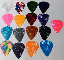 Guitar Picks, choose from 12 Colors .71mm