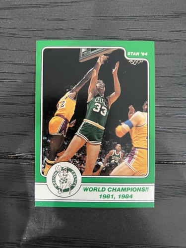 1984 Star 14 Larry Bird Boston Celtics Champions