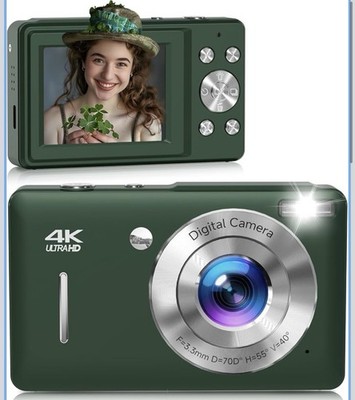  44MP Digital Camera 16X Zoom FHD 1080P with 32GB SD Teens Girls Kids GIFT