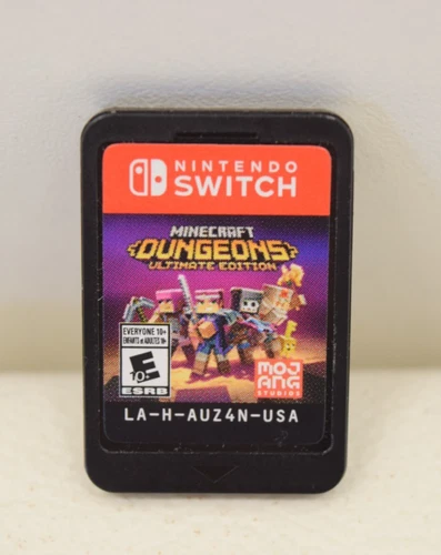 Minecraft Dungeons Ultimate Edition Nintendo Switch Cartridge Only - TESTED!