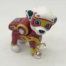 Paw Patrol Mighty Pups Super Paws Marshall Light Up 3" Figure Toy Spin Master