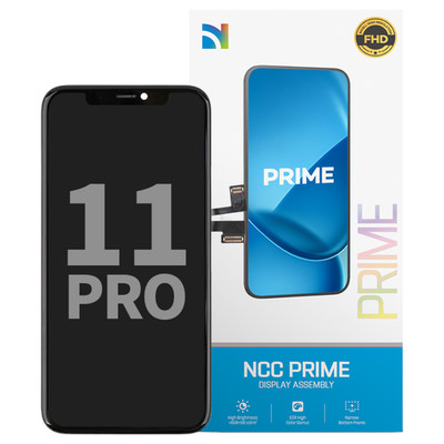 NCC PRIME InCell Display Touchscreen Bildschirm Schwarz für iPhone 11 Pro +Klebe