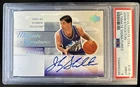 2003-04 Upper Deck Ultimate John Stockton Signatures Auto Autograph #JS-A PSA 9