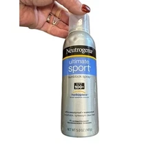 "NEUTROGENA" ULTIMATE SPORT 100+ OPENED Full Can RARE-DONT MAKE ANYMORE!!
