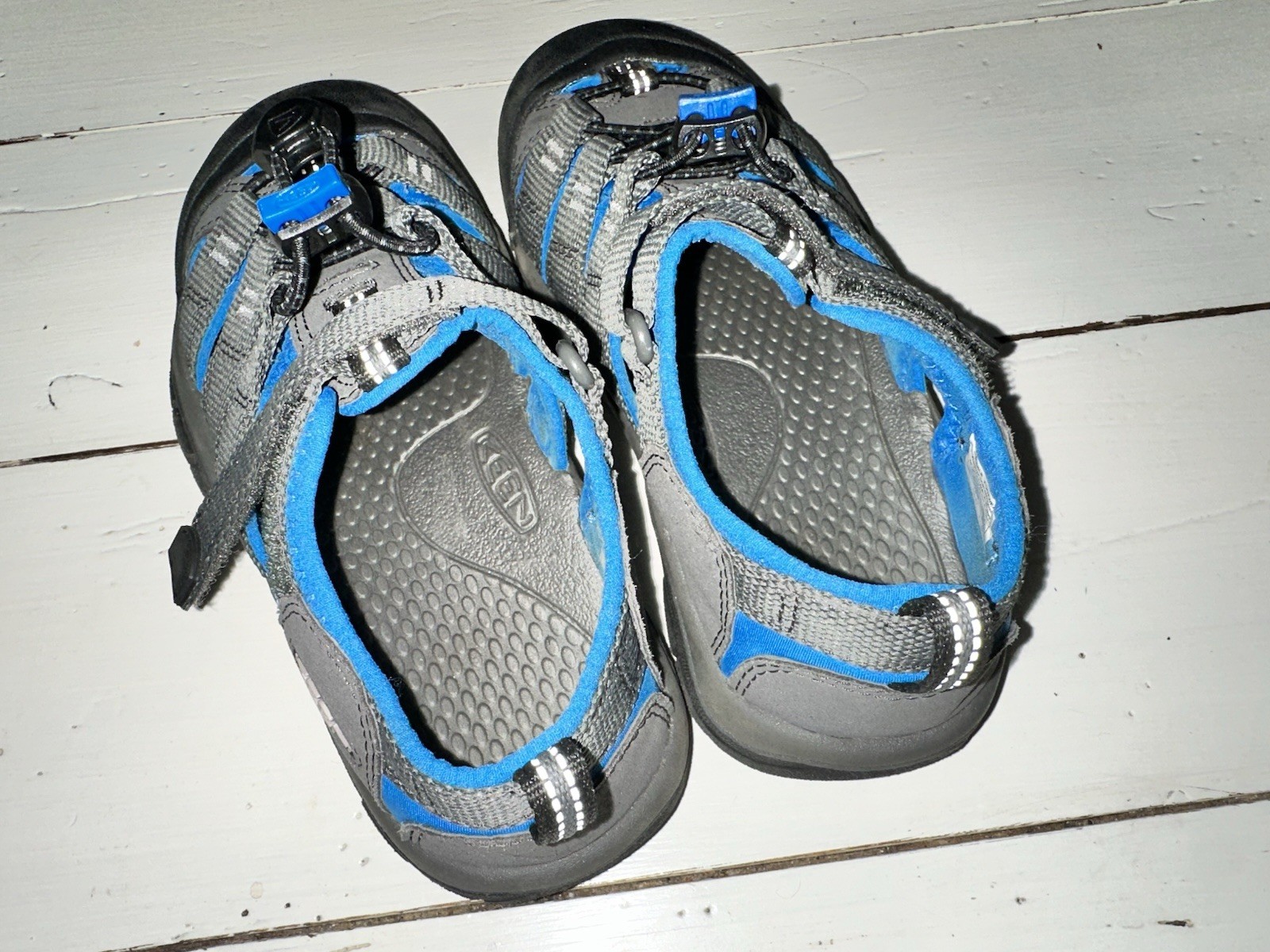 Scarpe sandali acqua Newport Land blu grigio ragazzo ragazza ragazzo 2 KEEN