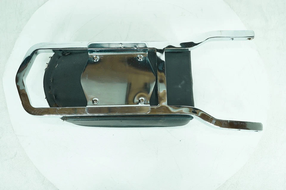 Harley Sportster XL1200 C 2003 personalizada OEM barra trasera Sissy con cojín de respaldo Foto 2 de 4