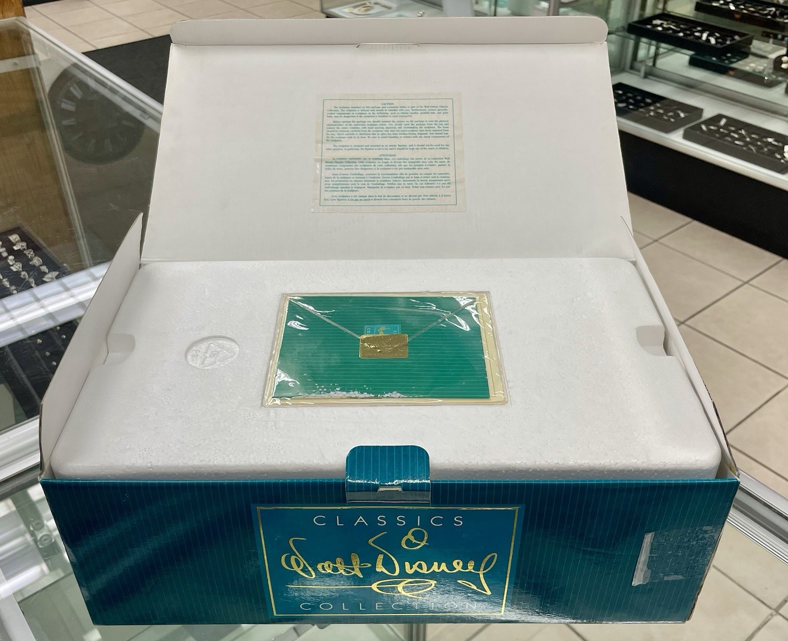 Disney WDCC Beauty and the Beast Wardrobe "You'll Look Ravishing in This One"