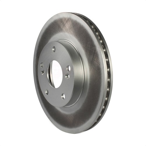 Front Coated Disc Brake Rotors And Ceramic Pads Kit For Honda Civic CR-Z - Picture 8 of 11