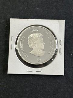 2007 Canada $8 Fine Silver Coin 1 oz. BU .999 FINE Maple of Long Life