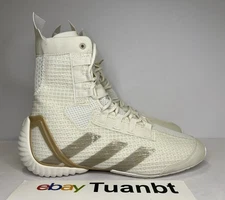 BRAND NEW Adidas Boxing Speedex 23 High Top Men's Shoes Off White/Beige JH8822