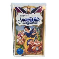 Walt Disney Masterpiece Collection  Snow White VHS tape RARE 1524 Edition Sealed