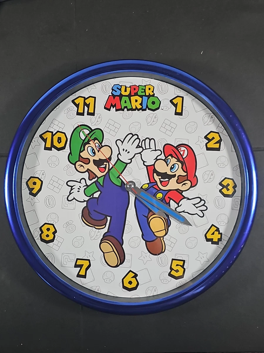 Super Mario Bros. Clock Video Game Merchandise for sale | eBay