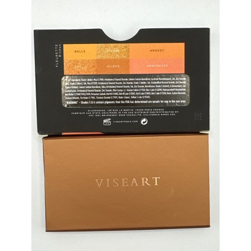Viseart Leurette BISOUS 6 Shades Face & Eye Shadow Travel size Palette BNIB - Picture 4 of 4