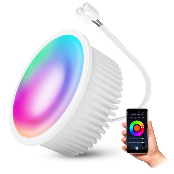 Eyla Led Modul Flach Smart Home Leuchtmittel Dimmbar Wlan App Rgb 4W-image