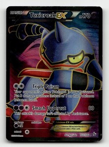 Toxicroak EX 102/106 Flashfire Full Art Ultra Rare