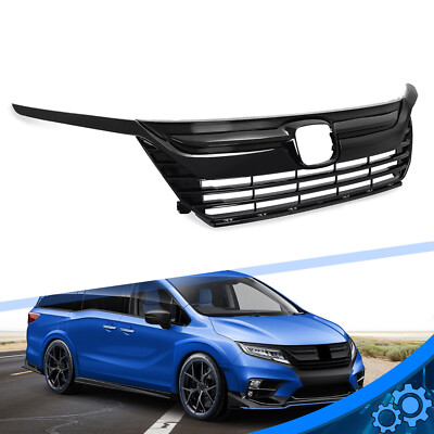 Fits Honda Odyssey 2018-19 20 Front Upper Grille+Chrome Fits Honda Odyssey 2018-19 20 Front Upper Grille+Chrome