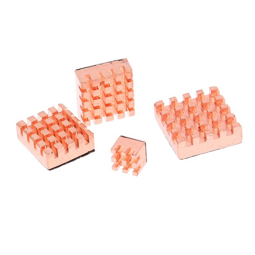 4Pcs/Set For Orange Pi 3 LTS Heat Sink Aluminum Alloy Radiator Copper Cooler _da - Photo 8/11