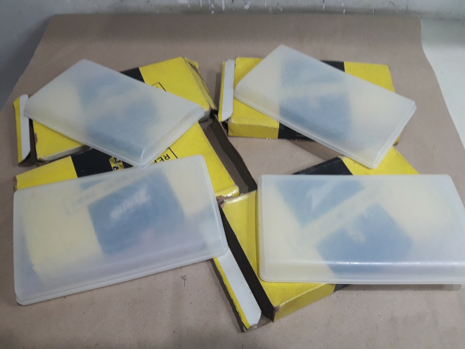 LOT OF 4 ZENITH REPLACEMENT PART 241001 Battery cover NOS ROYAL