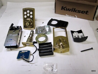Kwikset Home Connect 620 Lifetime Brass 98920-003 Zwave Smart Lock WITHOUT KEYS