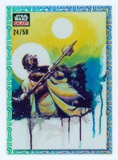 2023 Topps Chrome Star Wars Galaxy Trading Cards Checklist and Odds 16