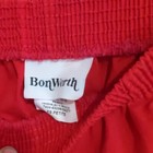 Used Women’s Size XSP Red Slacks from BonWorth –Classic, Comfy 100% Polyester — photo 3