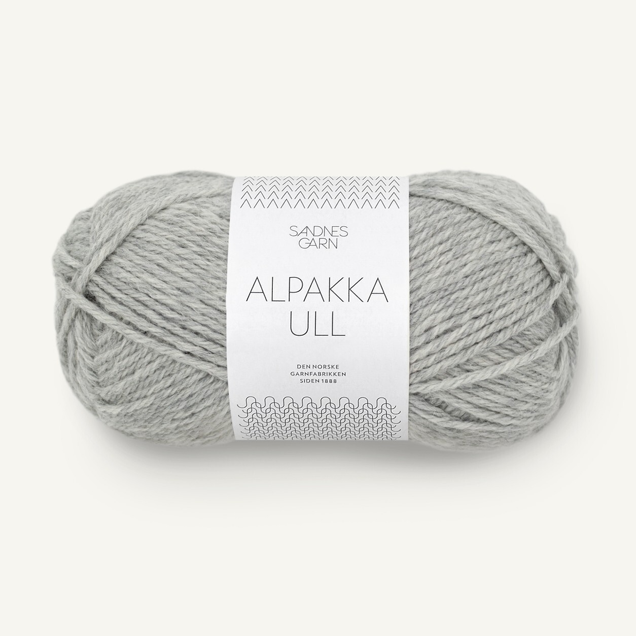 Alpaca Wool by Sandnes Garn - Gray Melange (1042) - 50 g / approx. 100 m Wool