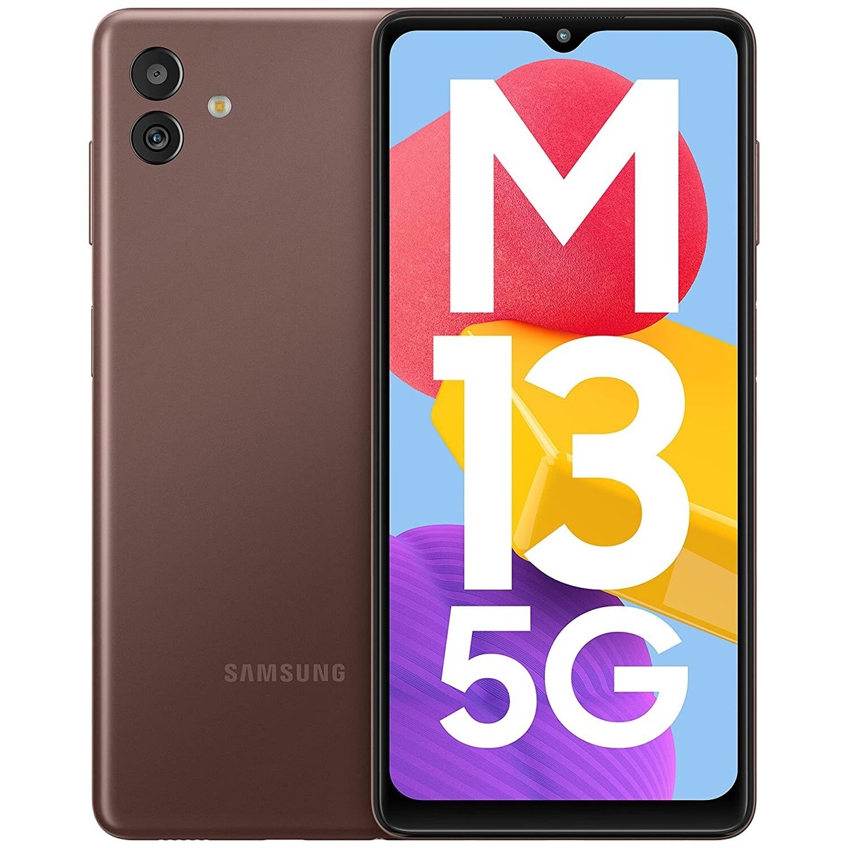 Samsung Galaxy M13 5G ( Blue I Brown, 6GB, 128GB Storage