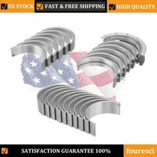 Engine Crankshaft Main Bearing Connecting Rod Bearing Set for Chevy GMC 3.5/3.7L