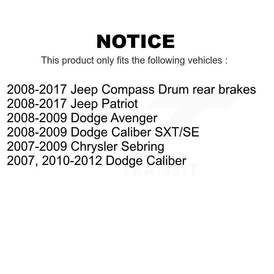 Jeep Compass Patriot Master Cylinder Brake Master Cylinder Replacement For Jeep Compass, Patriot & Dodge Caliber - PHILTOP M630515 Compatible Jeep Compass Brake Master Cylinder
