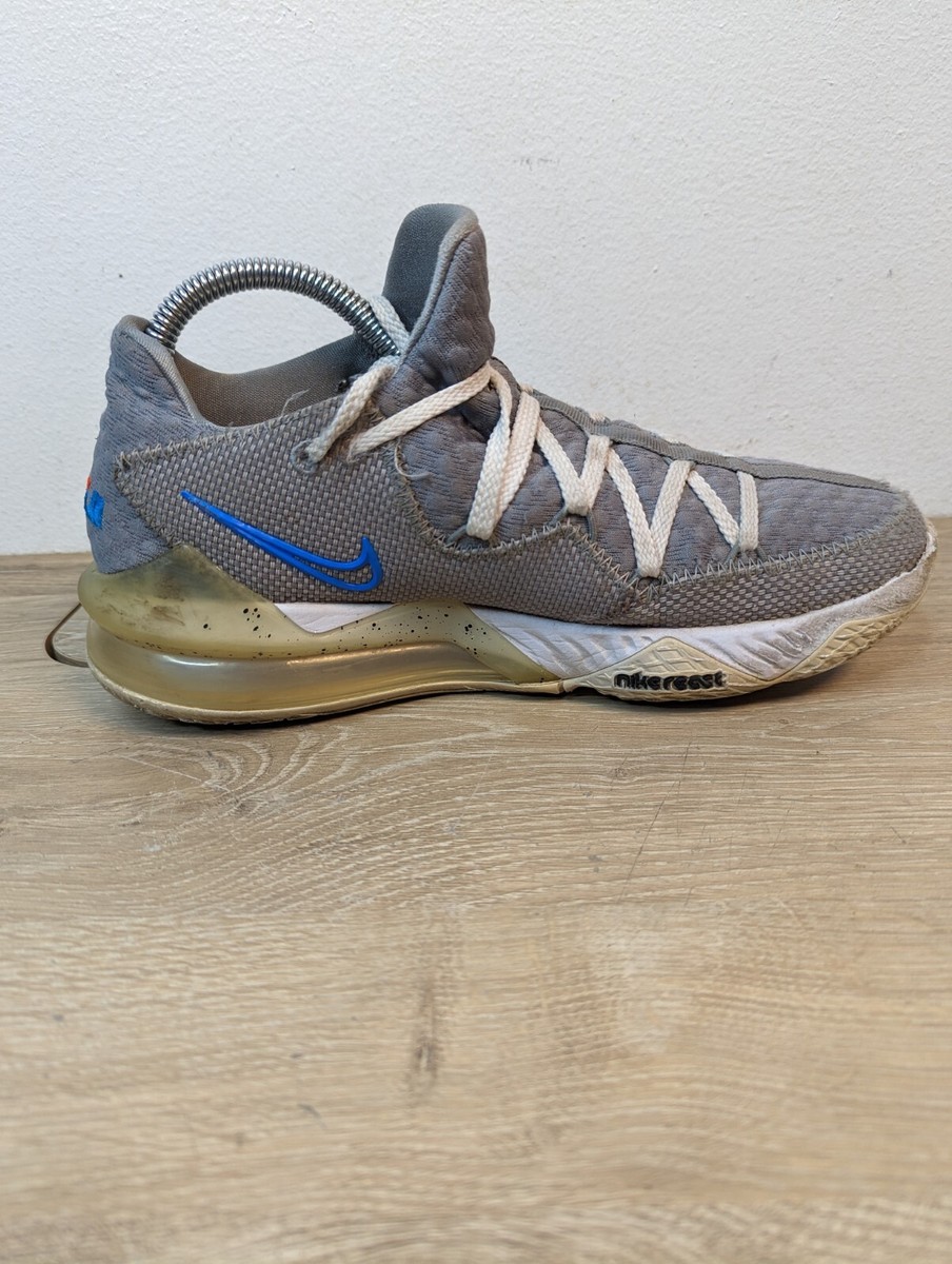 Nike Shoes Mens 7.5 Grey Lebron XVII 17 Low Particle Grey  display picture 1