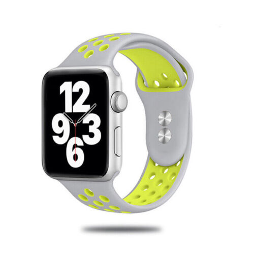 38/41/49mm SILICONE Sport For Apple Watch Strap Band iWatch Ultra2 9 8 7 6 SE 5 - Picture 27 of 45