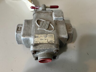 ISI, Fluid Power, Lockout Valve, LM-75
