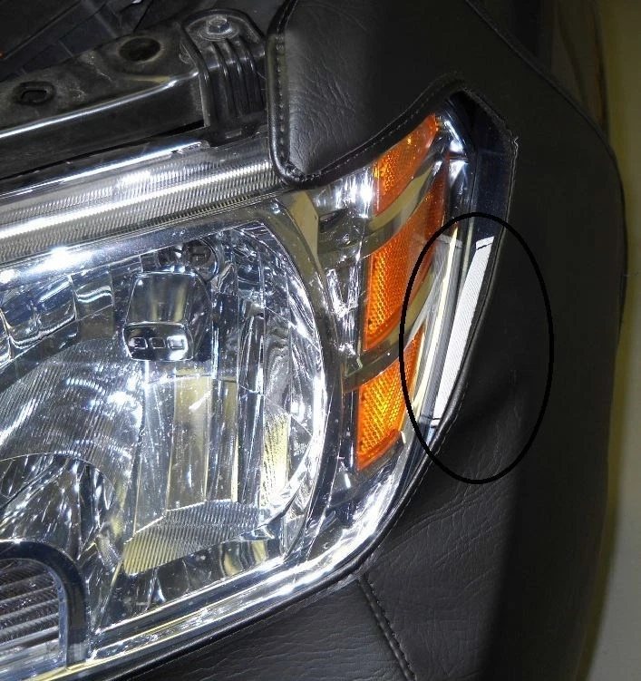 Sujetador Lebra Máscara Frontal Se Adapta a Nissan Frontier 2009-2021 09-21 Todos los Modelos Foto 2 de 3