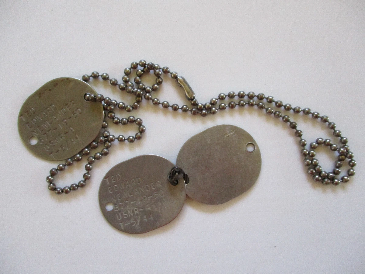 Navy dog 2025 tags information