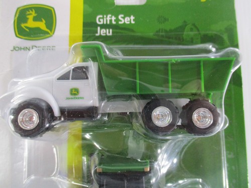 John Deere Gift Set Jeu Farming Vehicles 2020 Tomy LP76864 Brand New Sealed - Picture 3 of 13