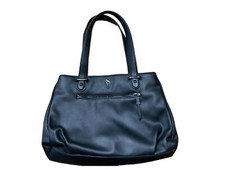 Simply Vera Vera Wang Handbag Purse Black Leather Vintage