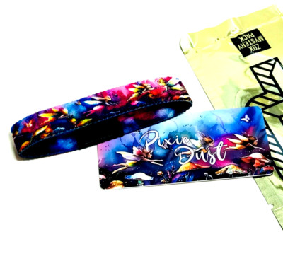 ZOX *PIXIE DUST* Silver Single SMALL Mys Wristband w/Card