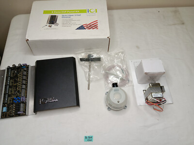 iO HVAC ZP4-ESP-KIT 4-Zone 3H/2C Zone Panel Kit with ESP