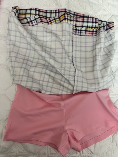 Justice Girls wrap-front skirt w/built shorts  Size 7  New Collection - Picture 4 of 5