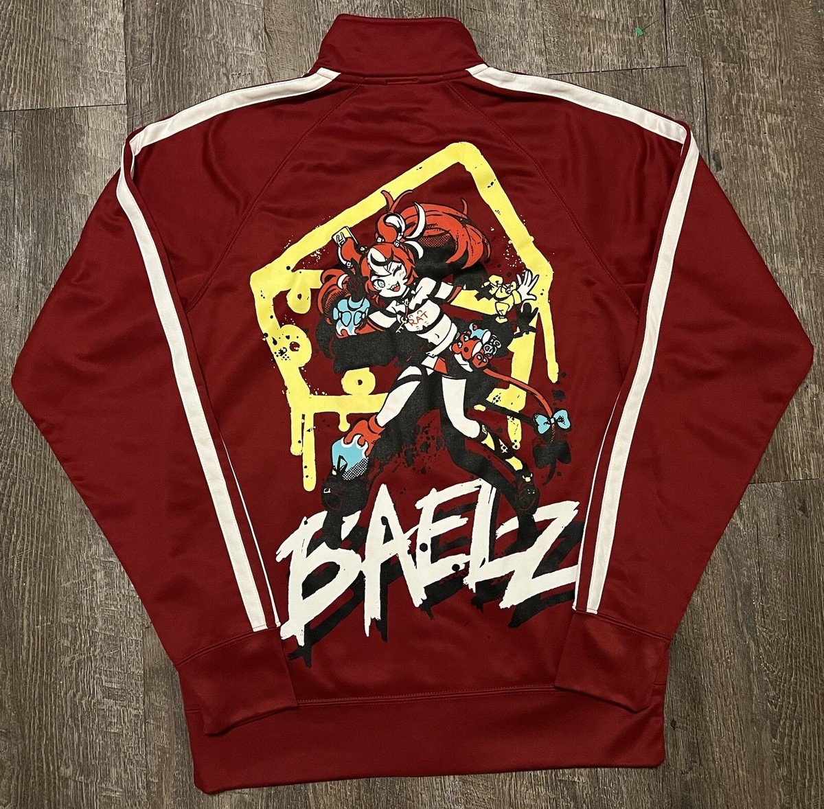 Omocat x Hololive Hakos Baelz Bomber Jacket Size Medium | eBay